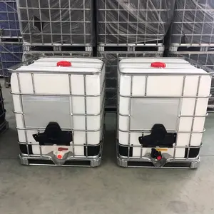 Paslanmaz çelik kafes Ibc tankları su Ibc tank konteyneri 1000 1200 1500 litre