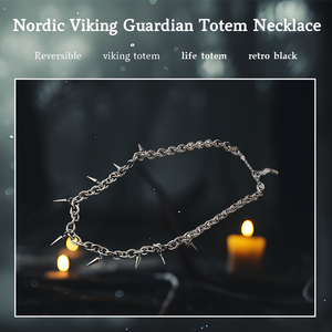 ไทเทเนียมเหล็ก<span class=keywords><strong>สร้อย</strong></span>คอทรงกรวยสําหรับชายขนาดเล็กลมเย็นขั้นสูงบุคลิกภาพStreet Wool Chain Joker Rivetจี้Hip Hopของขวัญ - Product Image 5