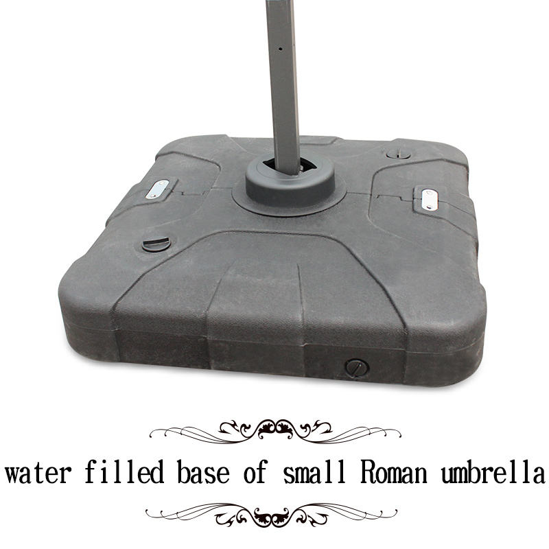 Base remplie d'eau pour petit parasol romain