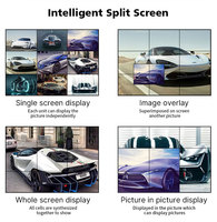 Mur vidéo numérique LCD 4K de 46 à 65 pouces avec écran à épissure sans soudure et animation pour magasins de détail et centres commerciaux