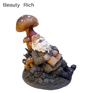 Statue de Gnome de jardin en polyrésine/résine-snooing <span class=keywords><strong>Booker</strong></span> the Garden Gnome-Gnome de pelouse - Product Image 1