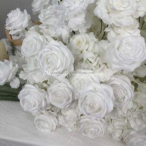 ช่อดอกกุหลาบขาวประดิษฐ์คุณภาพพรีเมียมสำหรับตกแต่งทางเดินงานแต่งงาน งานรับปริญญา งานอีสเตอร์ เป็นมิตรกับสิ่งแวดล้อม ทำด้วยมือ - Product Image 3