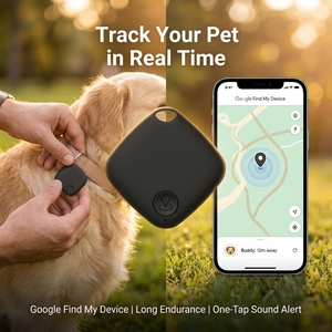 เครื่องติดตามสัตว์เลี้ยงป้องกันการสูญหายของ Google Find <span class=keywords><strong>My</strong></span> Device สำหรับ Android พร้อมฟังก์ชันติดตาม ระยะไกล ใช้งานได้นาน และค้นหาด้วยปุ่มเดียว - Product Image 1