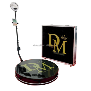 Photomaton 360 degrés avec <span class=keywords><strong>imprimante</strong></span> photo compatible avec smartphones, <span class=keywords><strong>iPad</strong></span>, appareil photo reflex <span class=keywords><strong>pour</strong></span> mariages et événements 100cm - À vendre - Product Image 1