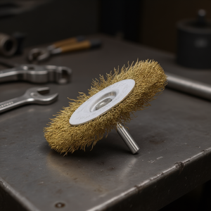 TTAKE <b>Wire</b> <b>Brush</b> With Shank 50x6 Mm Stainless Steel Abrasive For Metal Polishing - Product Image 3