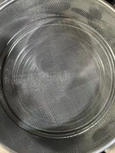 20-40-60 Mesh Grain Size <strong>Sieve</strong> Set Stainless Steel Soil <strong>Sieve</strong> With Frame &amp; Pan Use - Product Image 4