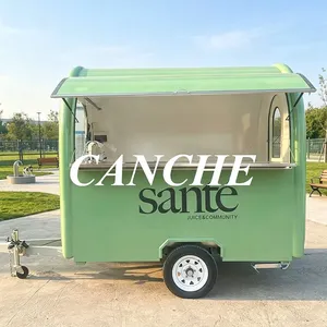 Camion de restauration mobile standard allemand entièrement équipé pour café, bonbons, hamburgers et fast-food - Product Image 1