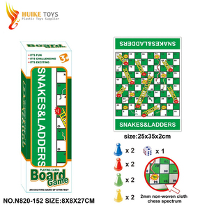 Juego de Mesa 4 en 1 de Vinilo <span class=keywords><strong>Ludo</strong></span>, Serpientes y Escaleras, Juguete de Dibujos Animados para Niños de 5 a 7 Años, Precio Más Bajo en 2026 - Product Image 4