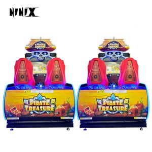 Machine de tir d'arcade à monnayeur pour deux joueurs, thème pirate et trésor, pour divertissement intérieur en centre commercial pour enfants, à vendre - Product Image 6