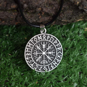 देहाती नॉर्स वाइकिंग कम्पास वेस नेर्स हार के साथ कंपास वेस्सर - Product Image 3