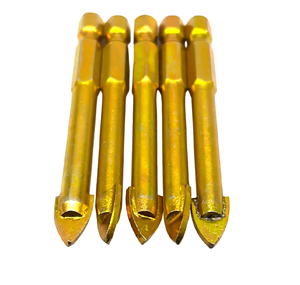 Meilleure Vente : Kit de Forets Personnalisés à Tête Croisée pour Verre et Carrelage – Idéal pour le Perçage de Carreaux de Verre - Product Image 4