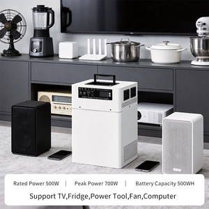 สถานีไฟฟ้าพกพา Pure Sine Wave 500W 1000W 2000W 1000Wh พร้อมระบบสำรองไฟ (UPS) สำหรับใช้งานกลางแจ้ง - Product Image 2
