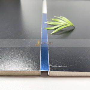 Bande de finition en acier inoxydable 304 en forme de U pour carrelage de sol - Durable et étanche - Product Image 1