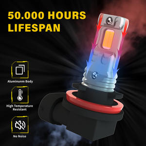 Ampoules de phare de <span class=keywords><strong>voiture</strong></span> LED ALKOREY H8/H11 6500K <span class=keywords><strong>12V</strong></span> <span class=keywords><strong>20W</strong></span> 10000LM Super Lumineuses Lot de 2 - Product Image 6