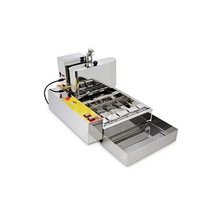 Machine à beignets multifonctionnelle en acier inoxydable R-Commercial, état neuf, fabrique des beignets aux fruits et au maïs pour les magasins d'alimentation - Product Image 6