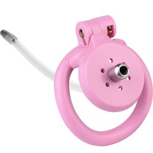 Jaula de Castidad Masculina de Resina al por Mayor 2025 con Catéter, Certificación CE, Jaula Ajustable para Pene en 4 Tamaños y Colores, Soporte OEM/ODM - Product Image 3