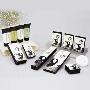 Wholesale Shampoo Soap Bathroom Amenities One Time Use Toiletries Guestroom Amenity Set Hotel Toileties