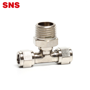 SNS KLB Loạ<span class=keywords><strong>t</strong></span> Chấ<span class=keywords><strong>t</strong></span> Lượng Cao Ba Phần <span class=keywords><strong>T</strong></span> Loại Ống Phù Hợp Khí Nén Brass Lắp Ống - Product Image 3