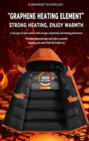 Veste d'hiver rembourrée à capuche pour homme, coupe ample, épaisse et chaude, avec logo personnalisé OEM ODM