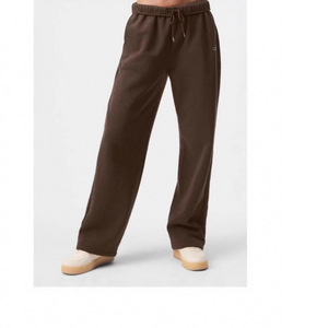 Al0 2025 Autunno Nuovo Set Maglione e <span class=keywords><strong>Pantaloni</strong></span> Larghi Unisex Vita Media Stile Vintage Trendy Abbinabile a Tutto - Product Image 1