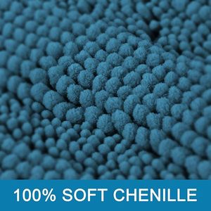 Slip Resistant Bathroom Rug Extra Absorbent Soft Fluffy Thick Shag Floor <strong>Mat</strong> Chenille <strong>Bath</strong> <strong>Mat</strong> - Product Image 4