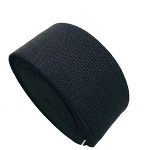 Bán Buôn Chất Lượng Cao Thân Thiện Với Môi Ban Nhạc Đàn Hồi Vải Đen Trắng Móc Dệt Kim Xương Cá Tùy Chỉnh Chiều Rộng Thực Hiện Trung Quốc - Product Image 2