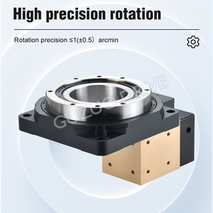 Actuadores de Mesa Rotatoria Hueca Guzuo ZTN200 para Caja de Engranajes Planetarios, Motor de 750W, Actuadores Rotatorios Huecos de 200mm - Product Image 3