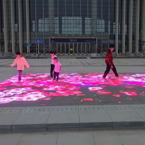 Pantalla Led de suelo para exteriores de alta calidad, pantalla Led interactiva para suelo de baldosas - Product Image 1