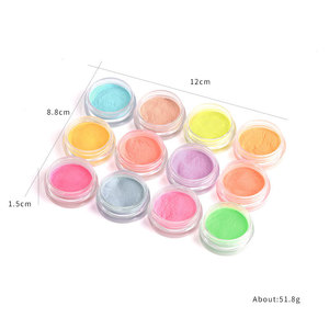 <span class=keywords><strong>Noche</strong></span> brillante de la iluminación de largo tiempo esmalte de uñas noctilucentes luminoso polvo de pigmento oscuro - Product Image 3