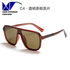 Gafas de Sol Extra Grandes Personalizadas OEM TR90 y Metal, Polarizadas UV400, <span class=keywords><strong>para</strong></span> Adultos Unisex, Talla 57-17-143, Envío Global - Product Image 3