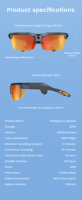 Nuevas Gafas de Ciclismo E08 con Cámara de 13MP, Traductor IA, Asistente de Voz, Grabación de Video, Gafas de Sol Inteligentes para Exteriores 2026