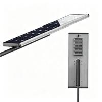 Fabricante Profesional OEM, Farola Solar Todo en Uno de 30W 40W, IP66, Fuera de la Red, Lámpara para Camino de Aldeas con Control Remoto