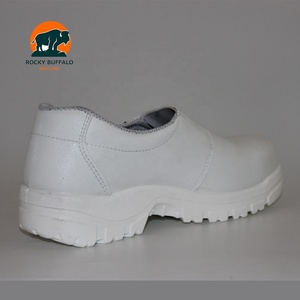 Scarpe <span class=keywords><strong>da</strong></span> <span class=keywords><strong>cuoco</strong></span> con bufalo roccioso antiscivolo scarpe <span class=keywords><strong>da</strong></span> <span class=keywords><strong>cuoco</strong></span> bianche scarpe <span class=keywords><strong>da</strong></span> lavoro di sicurezza pantofole protettive antistatiche - Product Image 5