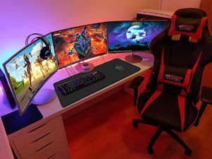 Tapis de souris <span class=keywords><strong>XXL</strong></span> de qualité supérieure 30x80cm, antidérapant en caoutchouc, pour ordinateur portable, gamer, impression personnalisée, grand format, en stock - Product Image 6