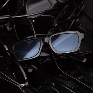 LMA 3412 New Arrival Brand Square Trendy Custom Logo Eyewear UV400 Orange Polarized Men Women Antiscratch Coating <b>Sunglasses</b> - Product Image 5