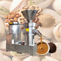 Machine commerciale de fabrication de tahini de sésame et de beurre de cacahuète, moulin colloïdal à grande échelle pour le broyage du sésame