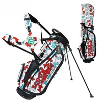 Bolsa de Golf Premium con Soporte Multifuncional para Palos, Ligera y Resistente, para Hombres y Mujeres, para el Campo y Viajes