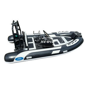 Bateau de pêche en aluminium Transea 13 pieds à coque en aluminium haute vitesse Orca Hypalon, épaisseur de coque 3 mm, bateau de pêche en aluminium de 4 m - Product Image 2