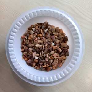 Granulats de pierre naturelle en terre cuite, copeaux de marbre 3-6 MM, broyage spécial, lavage, pierre concassée attrayante, catégorie de produits - Product Image 6