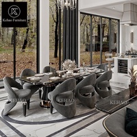 Chaise de salle à manger de luxe moderne en acier inoxydable doré, chaise de restaurant en velours, chaise de mariage pour la maison, le café, l'hôtel, le mariage
