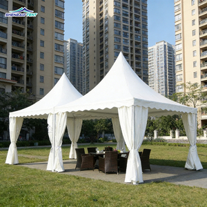 Tente Pagode Modulaire d'Extérieur pour Fêtes, Salons Commerciaux et Événements, Tente Chapiteau en PVC 10x10m pour <span class=keywords><strong>Location</strong></span> de Mariages - Product Image 2