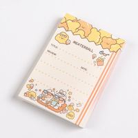 Mini Bloc-notes Autocollant Kawaii – Papier Adhésif Personnalisable avec Logo, Plusieurs Couleurs, Marque Personnalisée