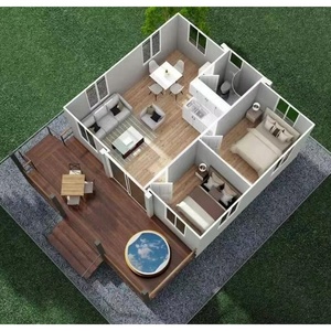 <span class=keywords><strong>Maison</strong></span> préfabriquée pliable et extensible de luxe à 3 chambres, 40 pieds sur 20 pieds, en <span class=keywords><strong>vente</strong></span> en gros - Product Image 6