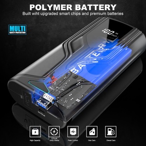 แบตเตอรี่สำรองใน<span class=keywords><strong>รถ</strong></span>ยนต์อเนกประสงค์แบบพกพา 12V 2500A 4 in 1 และเครื่องชาร์จแบตเตอรี่ 12V อุปกรณ์ฉุกเฉิน - Product Image 4