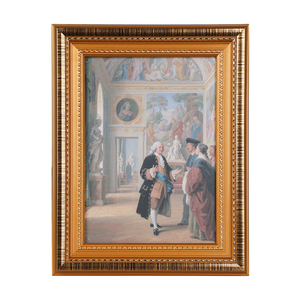 Cadres <span class=keywords><strong>photo</strong></span> vintage en bois doré écologiques et durables, personnalisables, très demandés, 12x16 16x20 A3 A4 A2, à suspendre <span class=keywords><strong>pour</strong></span> la décoration murale - Product Image 1