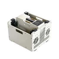 Cargador de Batería para Drones Agrícolas H80110, Metálico, Refrigerado por Aire, 4000W/8000W, 20A, 2 Canales