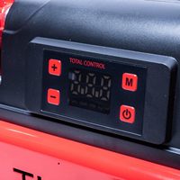Compresseur d'air à double cylindre HF-102-15C-plus 12V numérique robuste-Débit d'air 150PSI 300L/min avec débit d'air de cordon de 2.5m