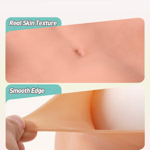 3XL дизайн силиконовые облегающие трусики для бедер с высоким реалистичным контролем плюс размер леггинсы для взрослых трансгендерные кроссдрессеры для женщин - Product Image 2