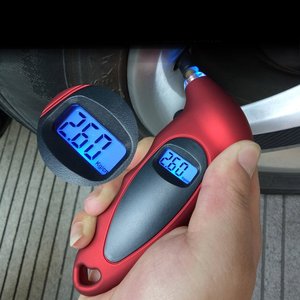 Fabrikant <span class=keywords><strong>4</strong></span> Bereiken 150psi Elektronische Digitale Mini Band Band Drukmeter Voor Auto Truck - Product Image 1