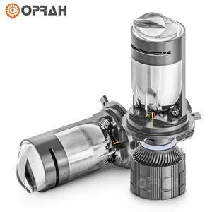Oprah Led Đèn Pha mạnh mẽ H4 led ống kính 300W H1 H7 H11/9003/HB2 xe ống kính máy chiếu độ sáng cao chip cho BMW F30